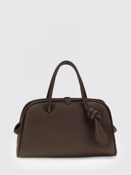 Le Turismo Handbag Jacquemus in Grained Leather with Decorative Knot