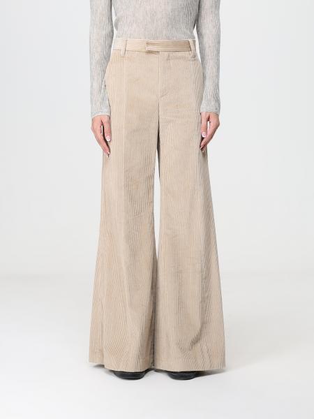 Brunello Cucinelli High-Waisted Flared Corduroy Trousers
