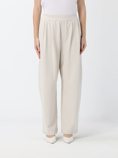 Wide-Leg-Jogginghose Brunello Cucinelli aus Baumwolljersey mit schrägen Taschen