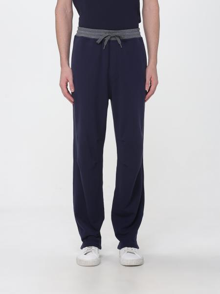 Brunello Cucinelli Cotton Jogging Trousers with Elasticated Drawstring Waist