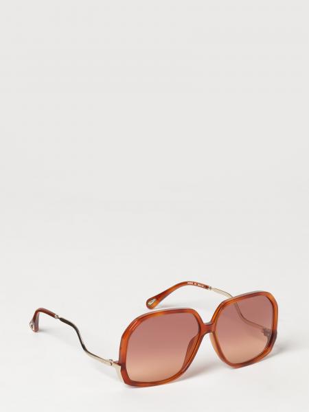 Cat-Eye Butterfly Sunglasses Chloé in Acetate with Gradient Lenses