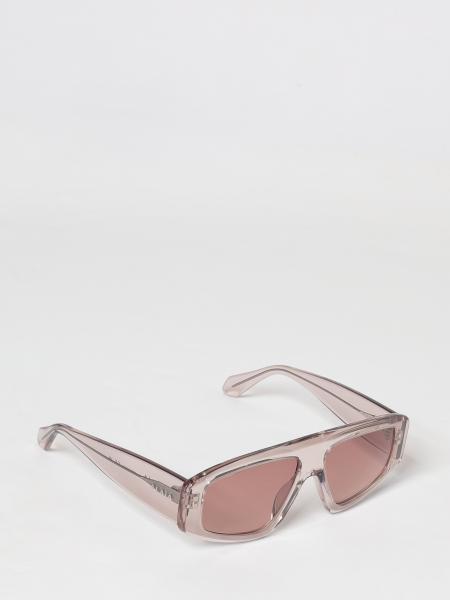 Lunettes de soleil aviateur Alaïa en acétate à monture évasée et verres colorés