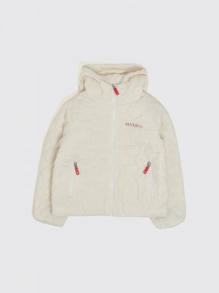 Boy's Hooded Quilted Nylon Down Jacket Max&Co. Kid