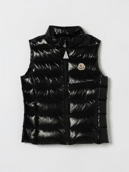 Boy's Slim Fit Quilted Nylon Padded Gilet Moncler
