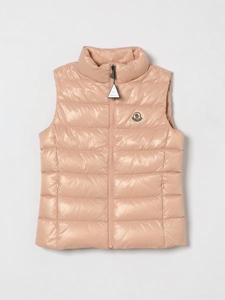 MONCLER 男童修身绗缝尼龙填充马甲