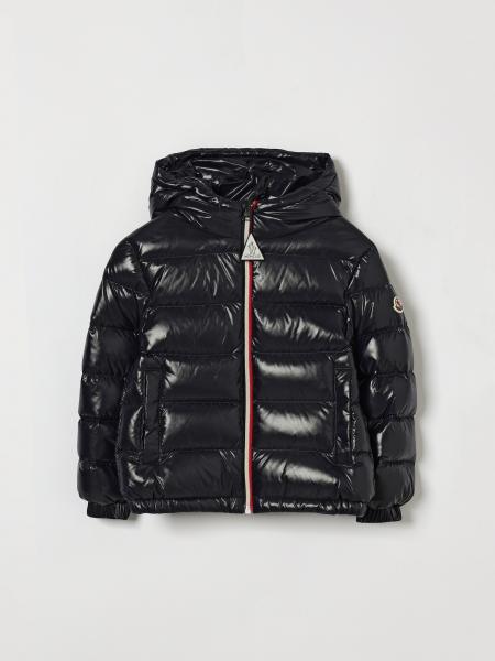 Boy's Hooded Quilted Recycled Nylon Down Jacket Moncler