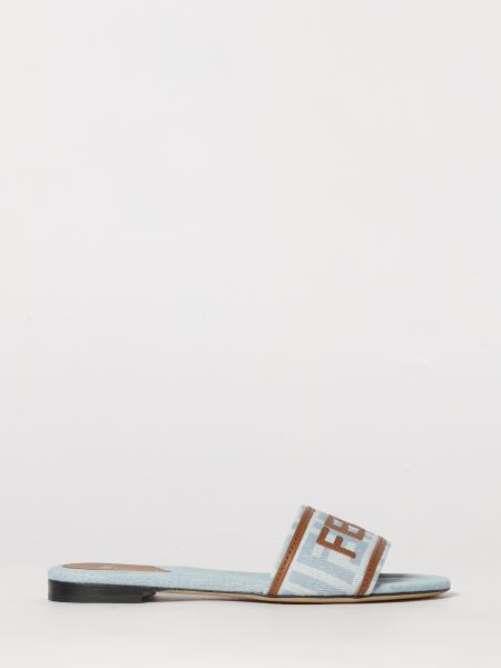Heeled sandal woman Fendi