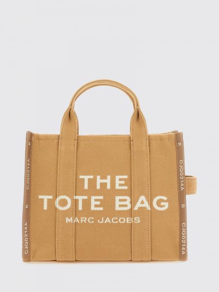 MARC JACOBS The Medium 帆布撞色徽标托特包