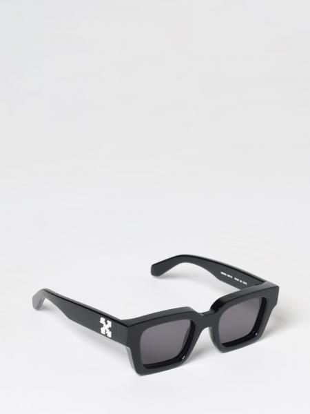 Off-White Virgil Rectangular Acetate Sunglasses with Arrow Logo