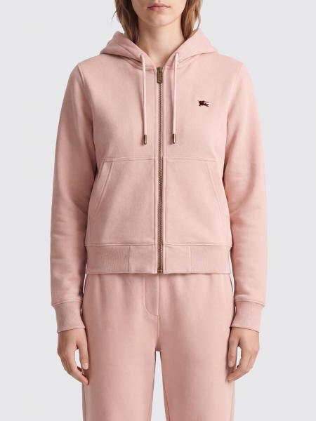 Burberry Embroidered EKD Cotton Zip-Up Hoodie
