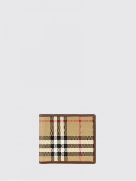 Vintage Check and Calf Leather Bifold Wallet Burberry