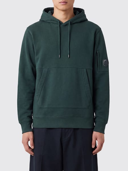 Cotton Hoodie C.P. Company with Kangaroo Pocket
