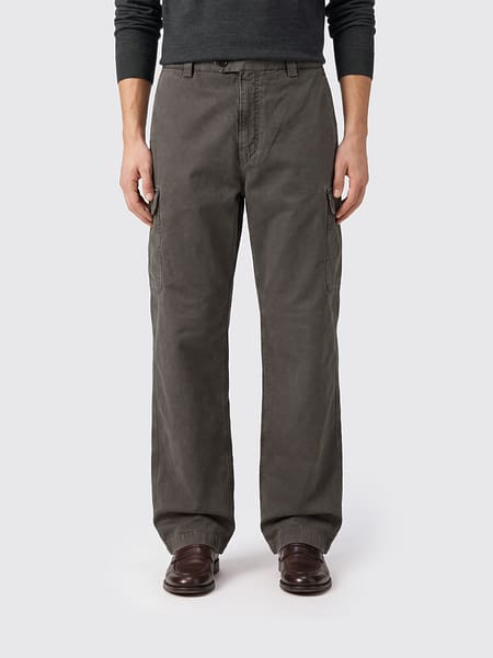 Brunello Cucinelli Slim Fit Cotton Cargo Trousers
