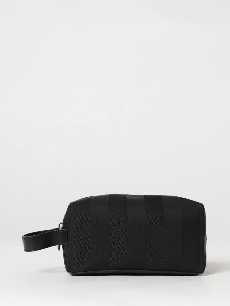 Fendi Lui Travel Beauty Case in Fabric with FF Monogram and Leather Handle
