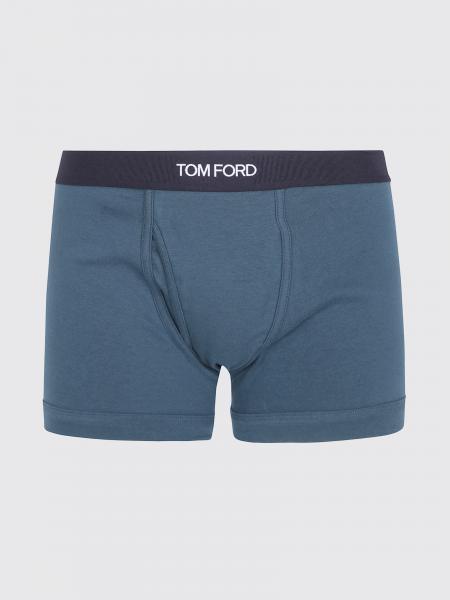 Tom Ford Stretch-Cotton Boxer Briefs with Logo Waistband