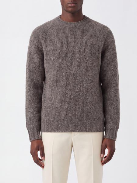 BRUNELLO CUCINELLI 羊绒真丝混纺圆领毛衣