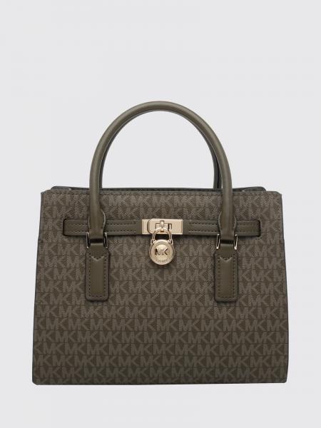 Sac à main Hamilton Moderne Michael Kors moyen en coton enduit à monogramme