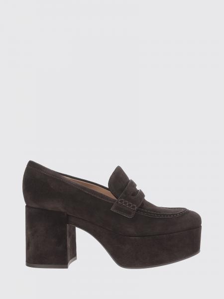GIANVITO ROSSI Jenna スエードレザー プラットフォームパンプス