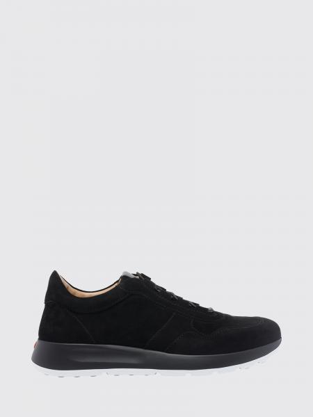 Tod's Red Dot Suede Calfskin Slip-On Sneakers with Elasticated Laces