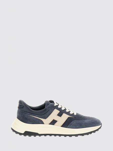 Hyperlight Suede Leather Trainers Hogan with Chunky Sole
