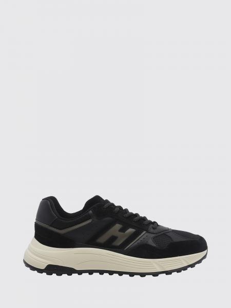Hyperlight Leather and Nylon Trainers Hogan with Chunky Sole