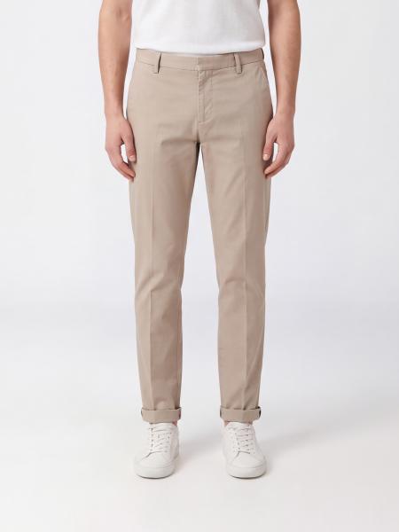 Dondup Gaubert Slim Fit Mid-Rise Velvet Chino Trousers
