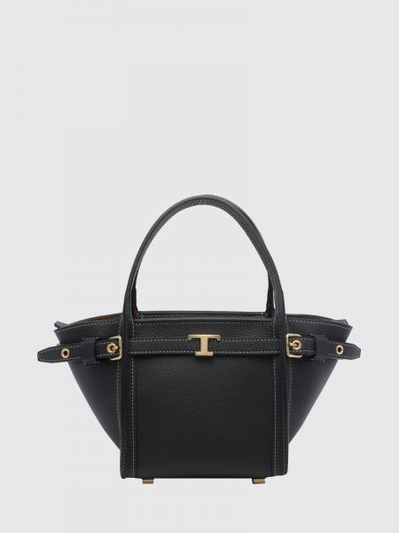 T Signature Grained Calf Leather Handbag Tod's with Shoulder Strap