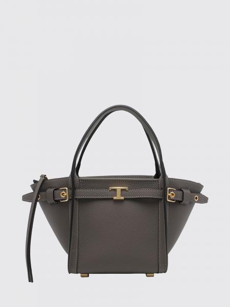 T Signature Grained Calf Leather Handbag Tod's with Shoulder Strap