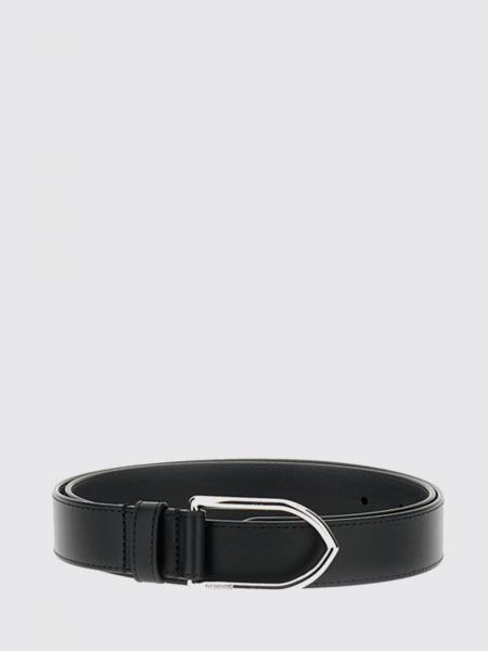Ceinture Bambino Jacquemus en cuir de veau avec boucle en métal
