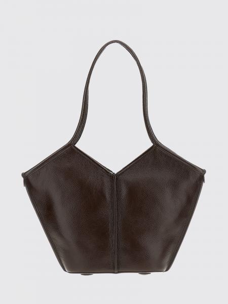 Calella S Smooth Calfskin Tote Bag HEREU with Internal Pouch