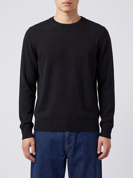 Cashmere and Silk Blend Crewneck Sweater Brunello Cucinelli