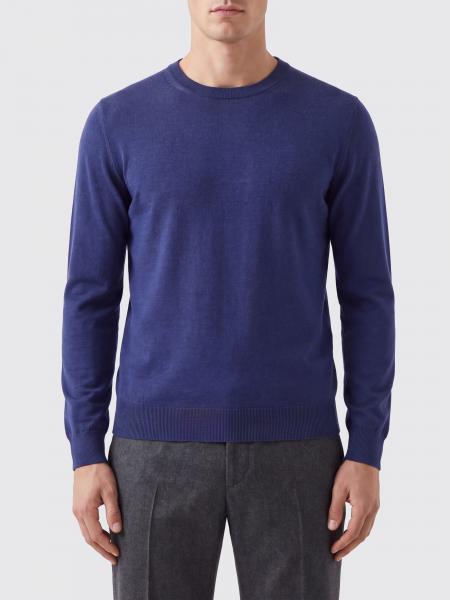 Maglia girocollo Brunello Cucinelli in pregiato misto cashmere e seta
