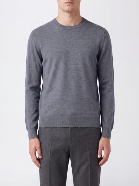 Maglia girocollo Brunello Cucinelli in pregiato misto cashmere e seta
