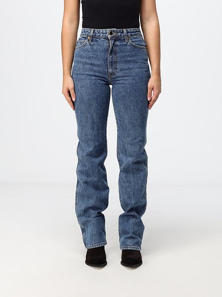 Khaite Danielle High-Waisted Skinny Jeans in Stretch Denim