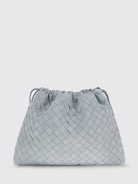 BOTTEGA VENETA Dustbag 위빙 카프스킨 드로우스트링 클러치