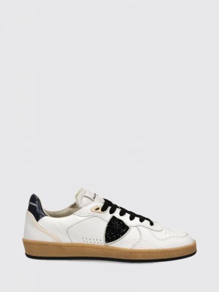 Pgal Suede Low-Top Sneakers Philippe Model with Animal Print