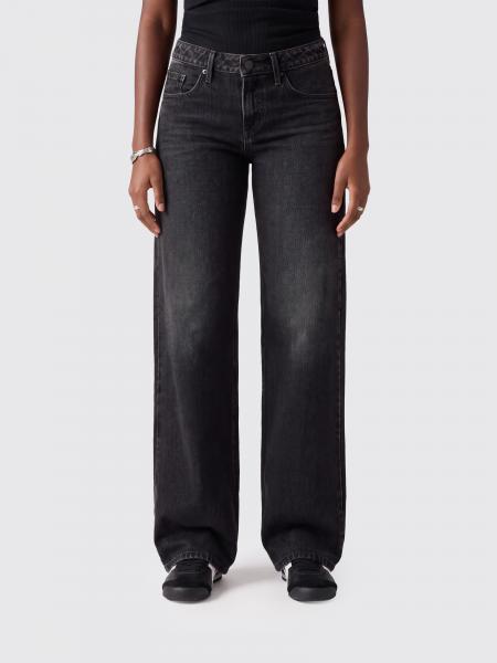 Levi's Flora Low-Rise Straight-Leg Jeans aus Baumwolldenim