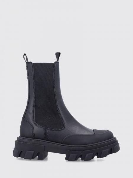 Flat ankle boot woman Ganni