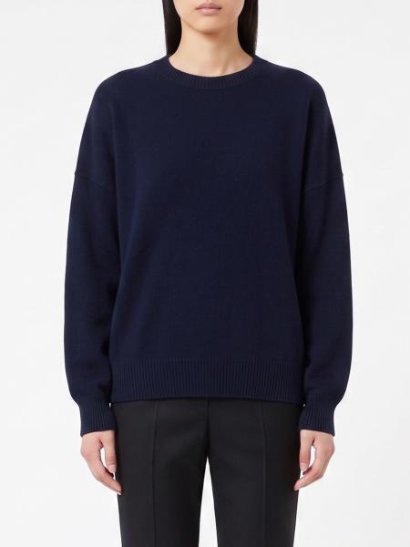 Lisa Yang Relaxed Fit Pure Cashmere Crewneck Jumper with Dropped Shoulders