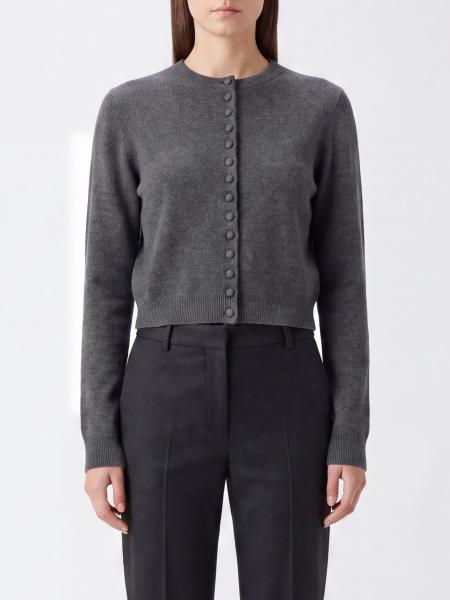 Lisa Yang Slim Fit Pure Cashmere Crewneck Cardigan