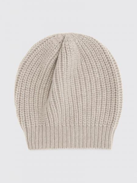 Brunello Cucinelli Cashmere and Silk Beanie with Sequins
