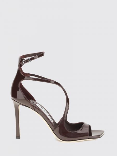 Azia Patent Leather Sandals Jimmy Choo with a Stiletto Heel
