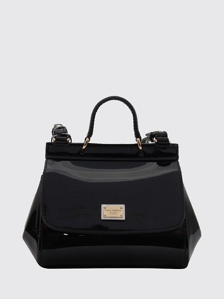 Sicily Handbag Dolce & Gabbana for Girls in Patent Leather