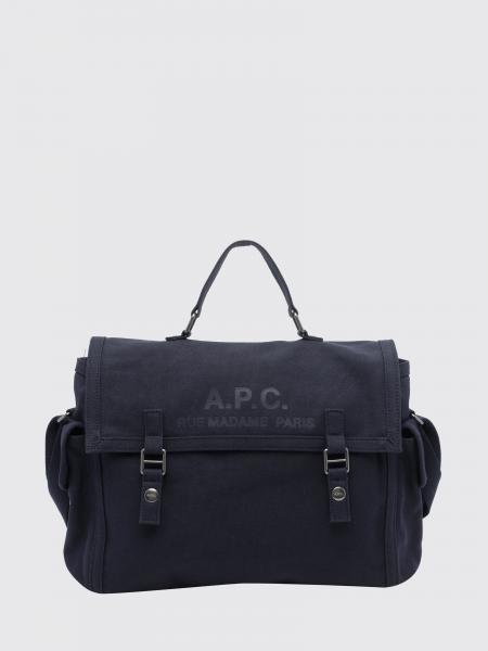 A.P.C. Recuperation 調節可能ストラップ付き コットンキャンバス メッセンジャーバッグ
