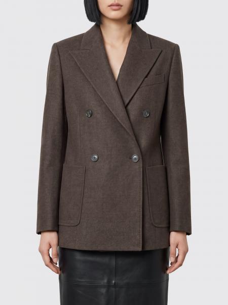 Zweireihiger Wollblazer Eleventy mit steigendem Revers und aufgesetzten Taschen