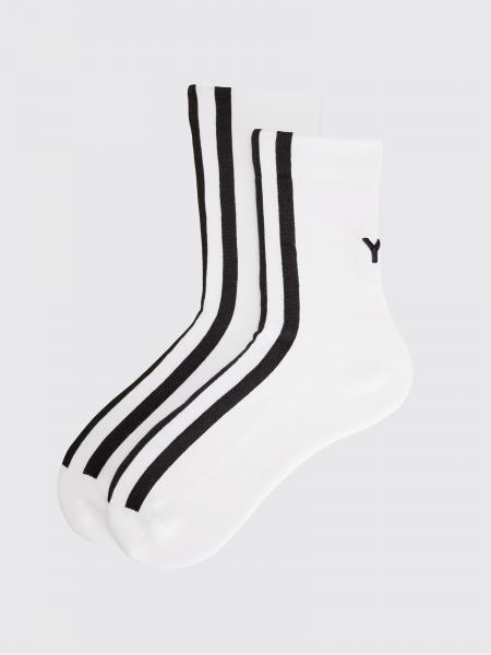 Low-Cut Y-3 Socks in Stretch Cotton with Jacquard Logo