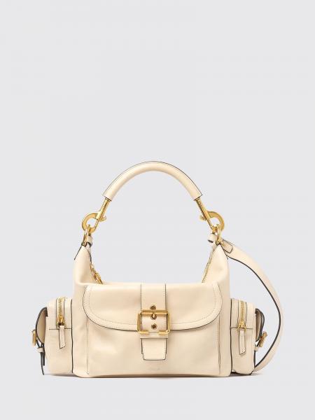 Chloé Smooth Calfskin Leather Shoulder Bag with Removable Strap