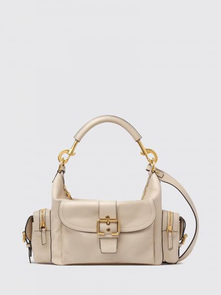Chloé Smooth Calfskin Leather Shoulder Bag with Removable Strap