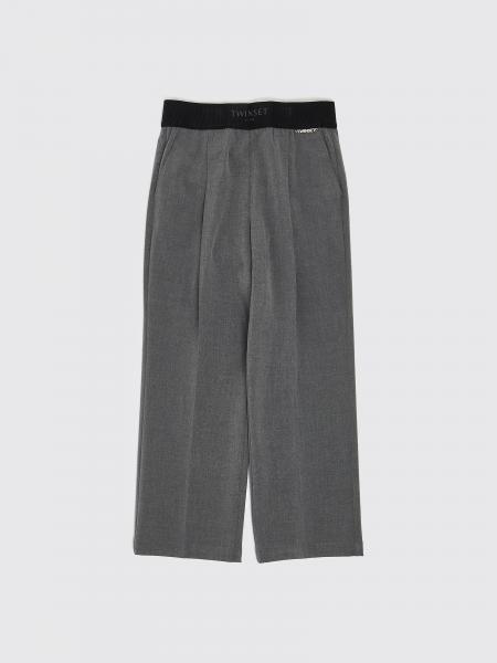 Boy\'s Slim Fit Casual Trousers Twinset in Viscose Blend