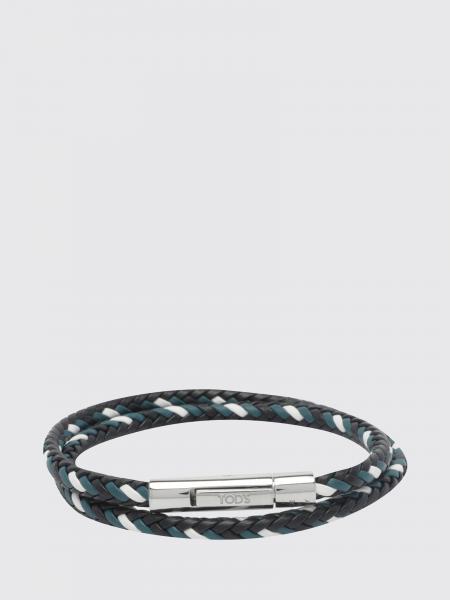 Bracciale Tod's in pelle di vitello intrecciata con chiusura magnetica